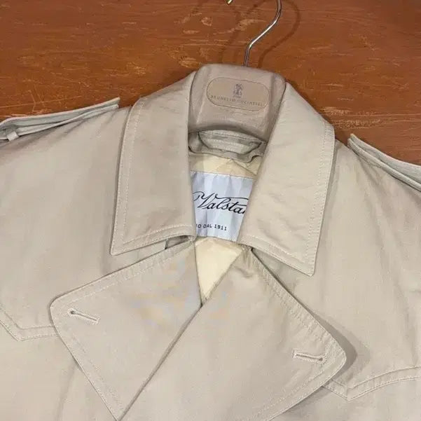 [BUNJANG] Valstar Trench Coat - Beige - Men&