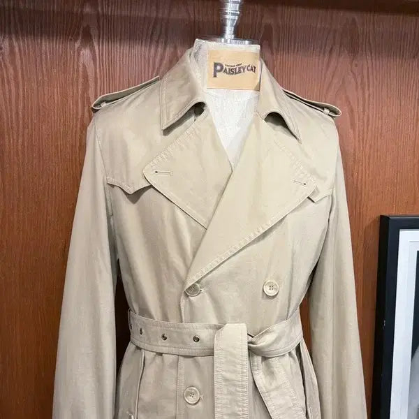 [BUNJANG] Valstar Trench Coat - Beige - Men&