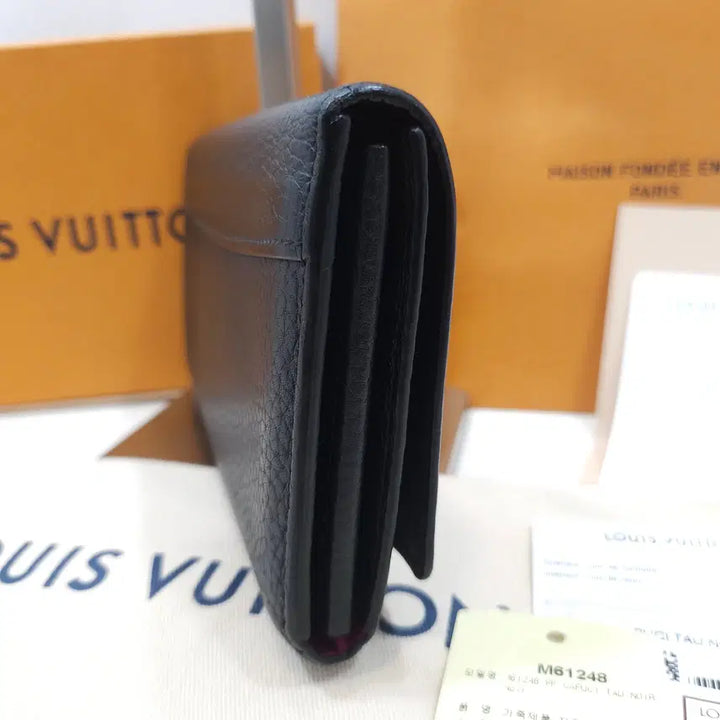 [BUNJANG] Louis Vuitton Capucines Wallet Long Black / [정품] 루이비통 카퓌신 월릿 장지갑 M61248
