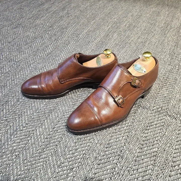 [BUNJANG] Joseph Cheaney Holyrood Imperial Line Double Monk Shoes / 조셉치니 처치스 임페리얼 라인 uk7.5