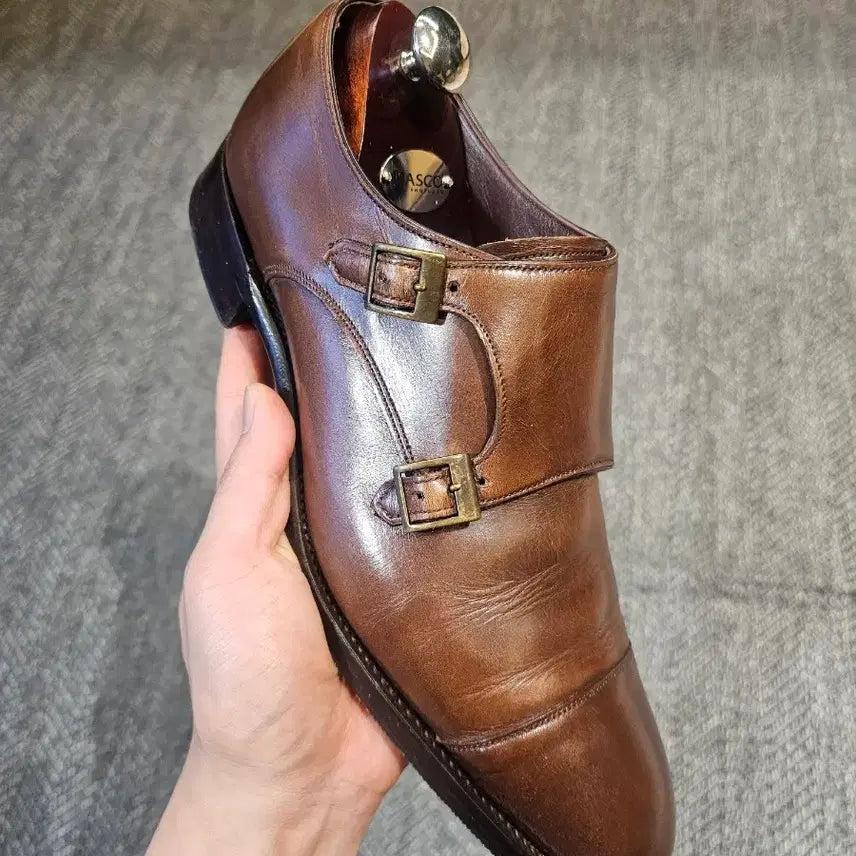[BUNJANG] Joseph Cheaney Holyrood Imperial Line Double Monk Shoes / 조셉치니 처치스 임페리얼 라인 uk7.5