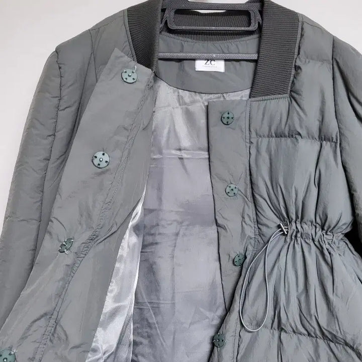 [BUNJANG] Maybeans Shoulder Puff Modern Padded Jacket / 메이빈스 어깨 퍼프 모던 패딩 누빔자켓 코트