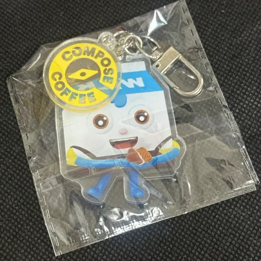 [BUNJANG] Compose Coffee Bread Barbershop Willk Random Keyring / 컴포즈커피 랜덤 키링 브레드이발소 월크