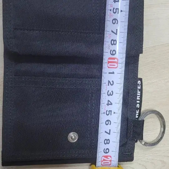 [BUNJANG] Porter x Over the Stripe Card Wallet - Black / 포터 x 오버더스트라이프 카드지갑 블랙
