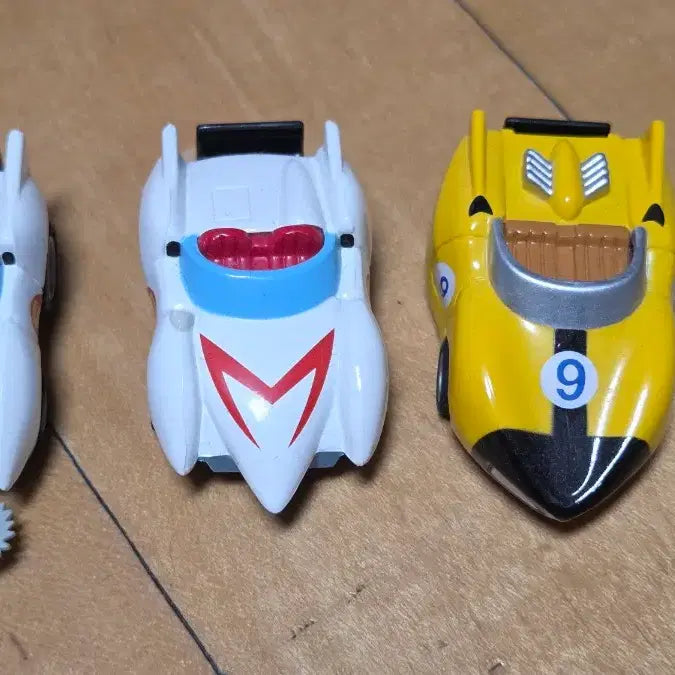 [BUNJANG] Takara Choro-Q Mahagogo Lightning Bolt Fullback Mini Car Set / 고전프라 다카라 초로큐 마하고고 달려라번개호 풀백미니카 3종