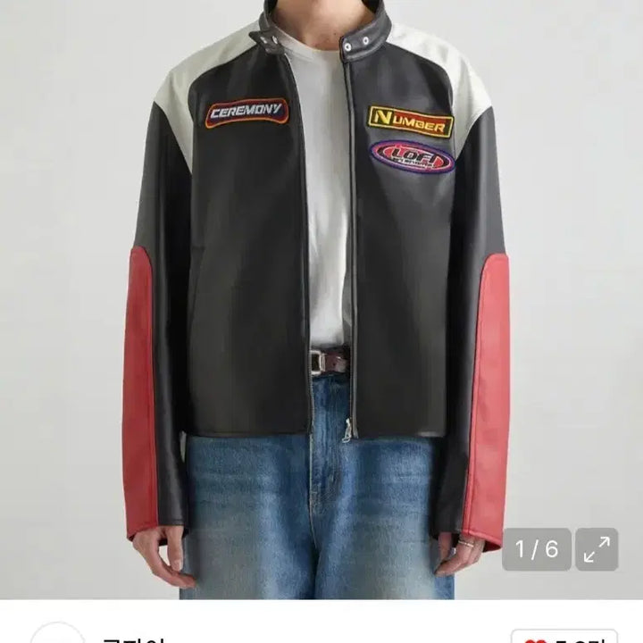 [SOLD OUT] 로파이 비건레더 트리클 레이서 자켓