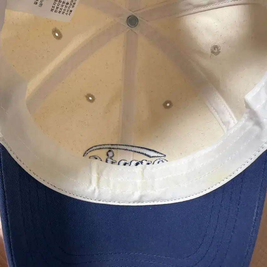 [BUNJANG] Emis Ball Cap White/Blue / emis 볼캡 화이트/블루