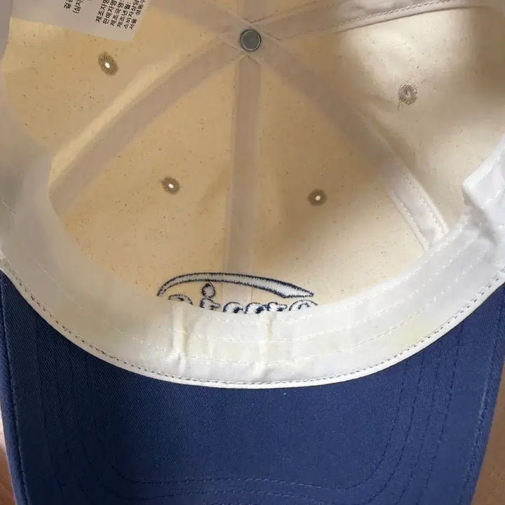 [BUNJANG] Emis Ball Cap White/Blue / emis 볼캡 화이트/블루
