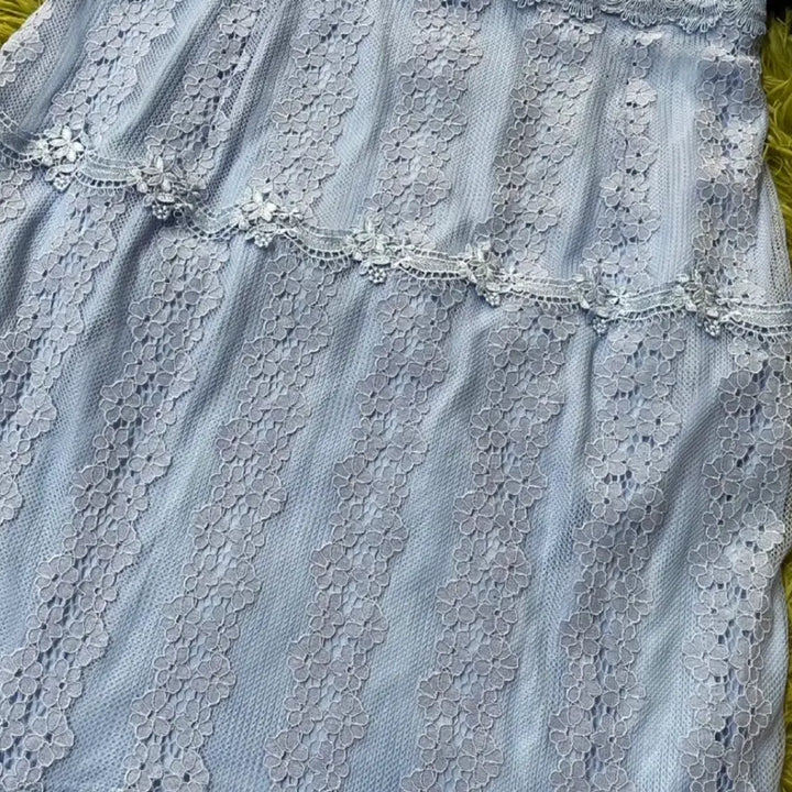 [BUNJANG] MIXXO Mermaid Lace Skirt / 미쏘 머메이드 레이스 스커트 바이씨니 강자매 모코블링