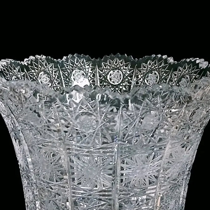 [BUNJANG] Bohemian Crystal Vase / 체코 보헤미안 크리스탈 베이스 화병