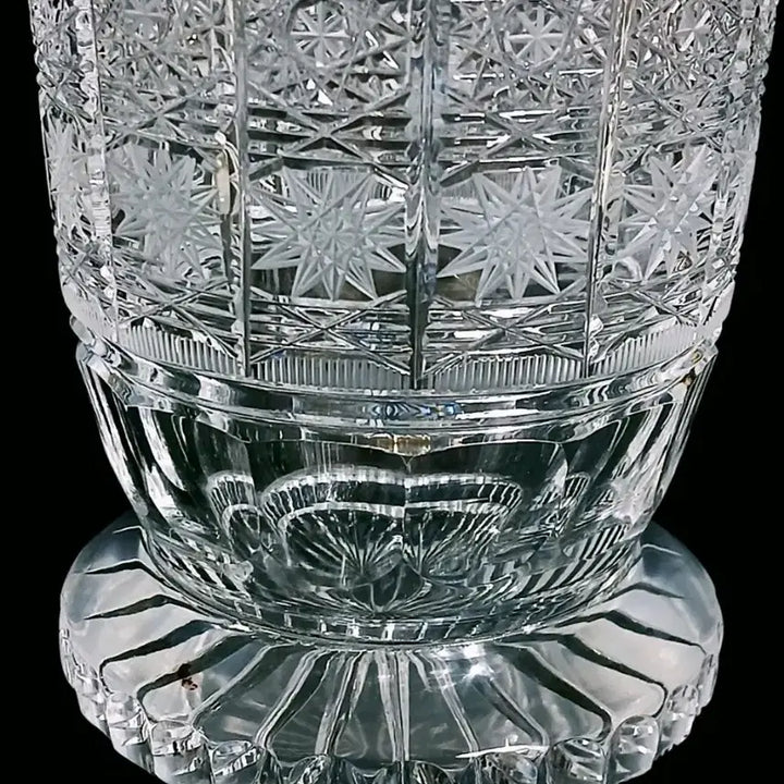 [BUNJANG] Bohemian Crystal Vase / 체코 보헤미안 크리스탈 베이스 화병