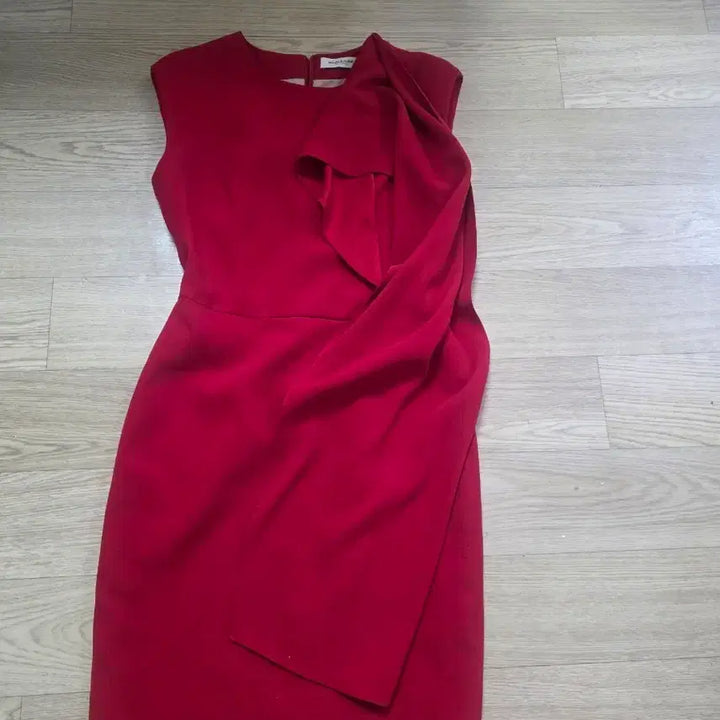 [BUNJANG] MojoS.phine Lovely Red Dress / 모조에스핀 러블리원피스