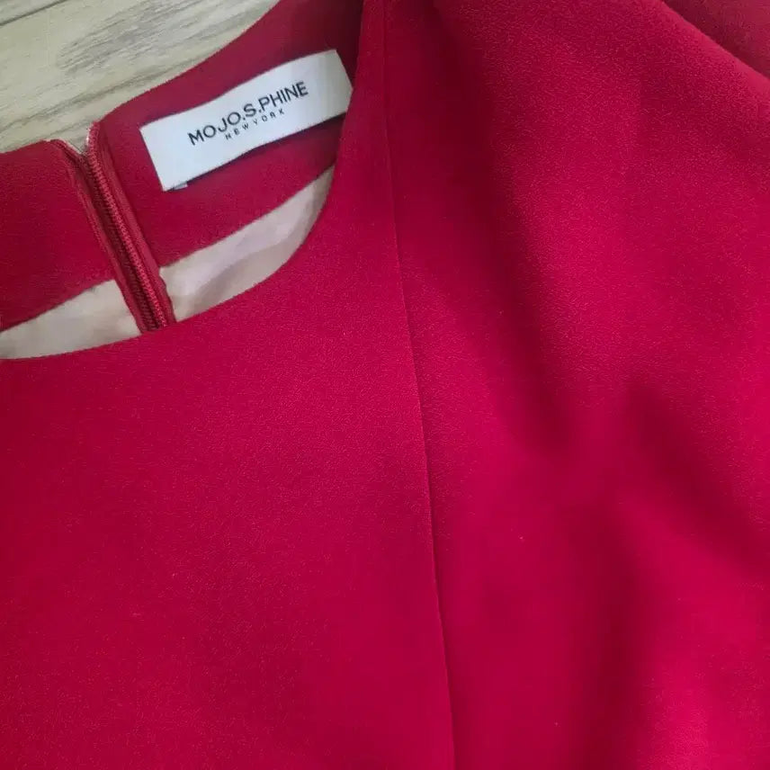[BUNJANG] MojoS.phine Lovely Red Dress / 모조에스핀 러블리원피스