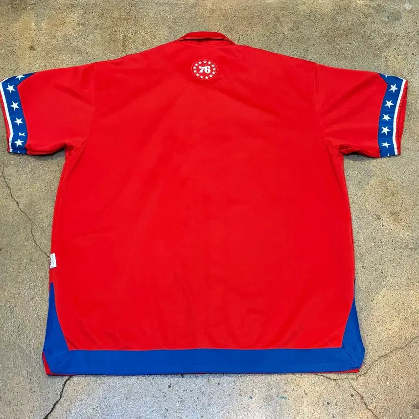 [BUNJANG] Nike Philadelphia 76ers Basketball Shooting Jersey / 90s USA 나이키 빈티지 필라델피아 세븐티식서스 농구 슈팅 져지