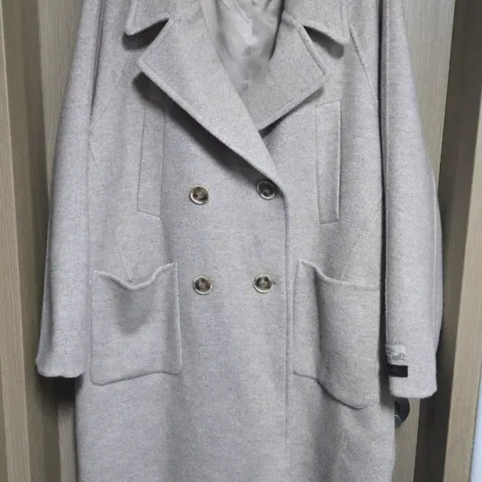 [BUNJANG] Thursday Island Double Long Coat / Thursday Island 더블 롱 코트