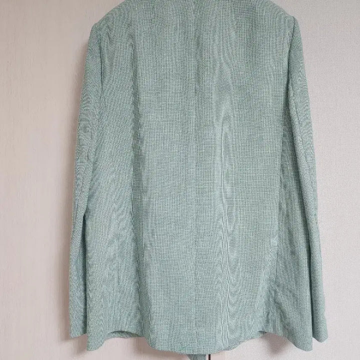 [BUNJANG] EnC S Mint Green Double-Button Jacket / EnC S 더블 버튼 민트색 자켓