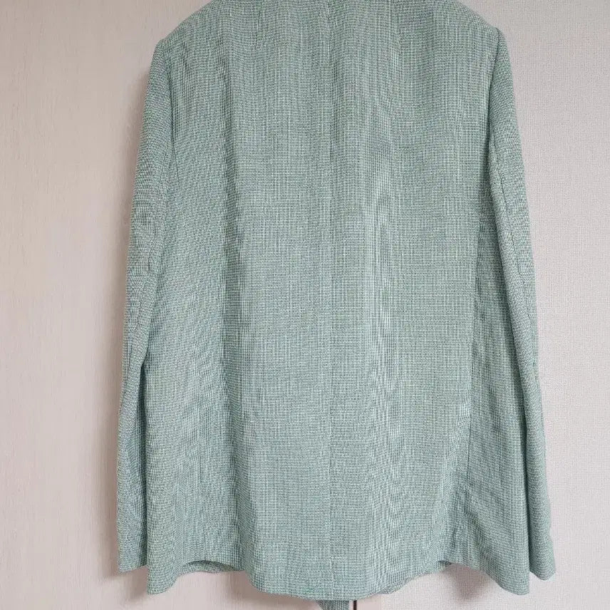 [BUNJANG] EnC S Mint Green Double-Button Jacket / EnC S 더블 버튼 민트색 자켓