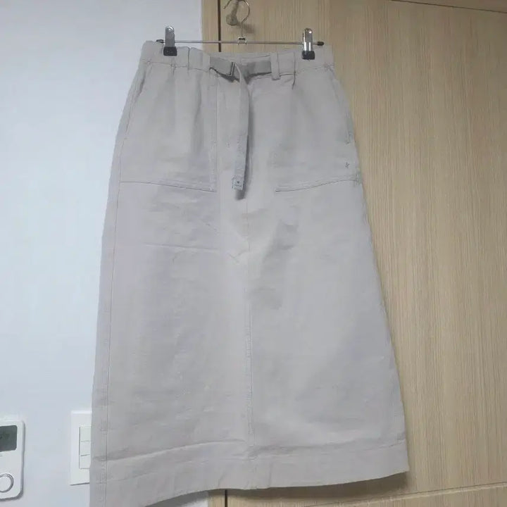 [BUNJANG] Snowpeak Cotton Spandex Long Skirt / 스노우피크 면스판치마