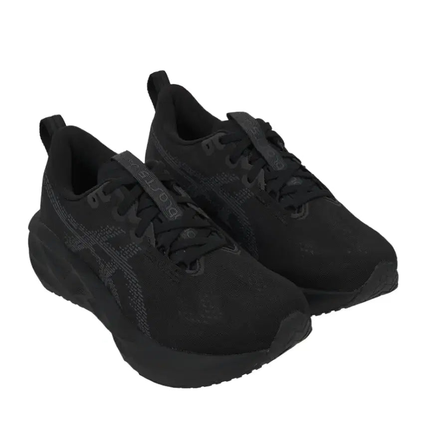 [BUNJANG] Asics Nova Blast 5 Black Carrier Gray Running Shoes / (W) 아식스 노바블라스트 5 블랙 캐리어 그레이