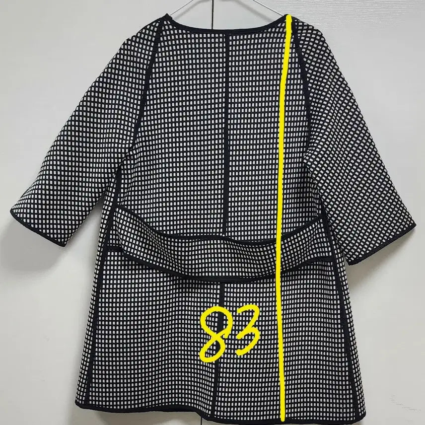 [BUNJANG] Check Pattern Outerwear (Size 55-66) / 신축성좋은(체크패턴)아우터(55~66)
