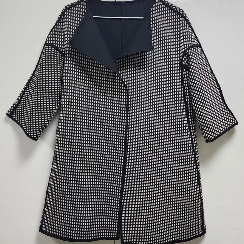 [BUNJANG] Check Pattern Outerwear (Size 55-66) / 신축성좋은(체크패턴)아우터(55~66)