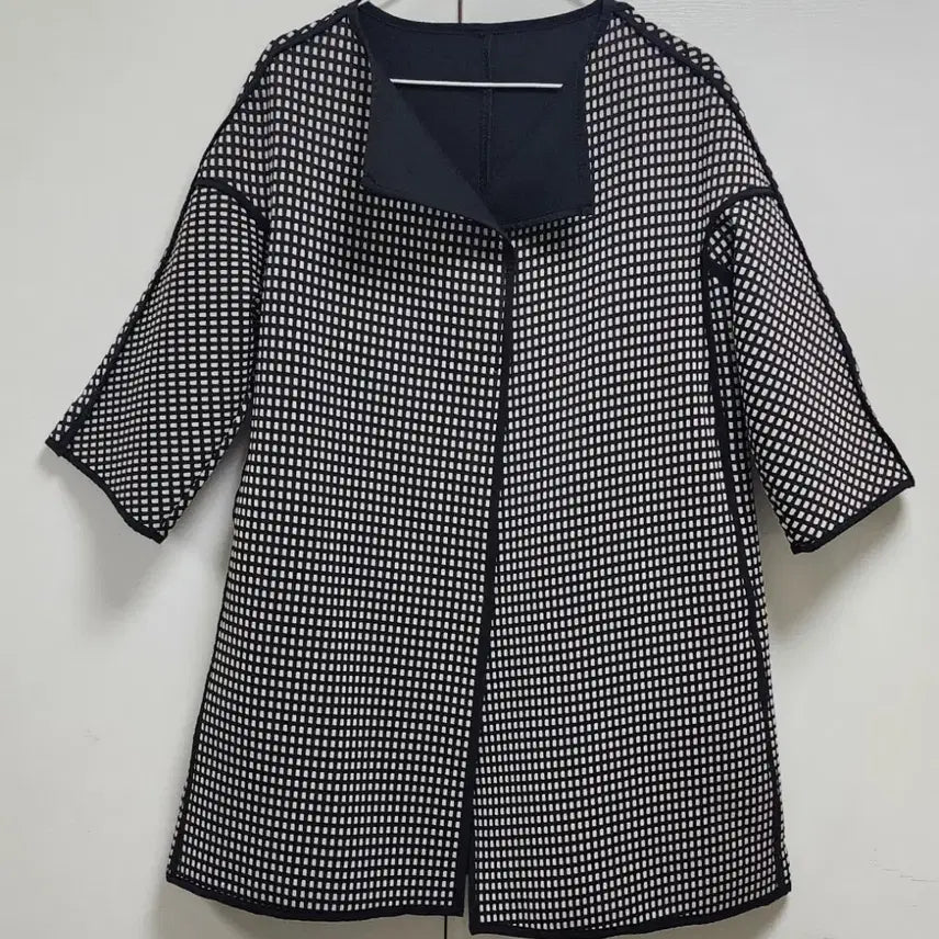 [BUNJANG] Check Pattern Outerwear (Size 55-66) / 신축성좋은(체크패턴)아우터(55~66)