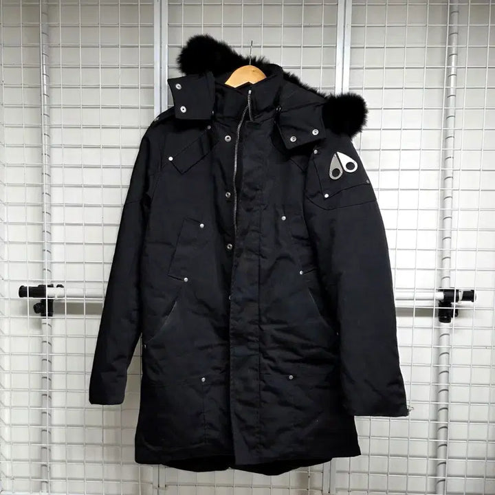 [BUNJANG] Moose Knuckles Stirling Parka - Black - Large - Men&