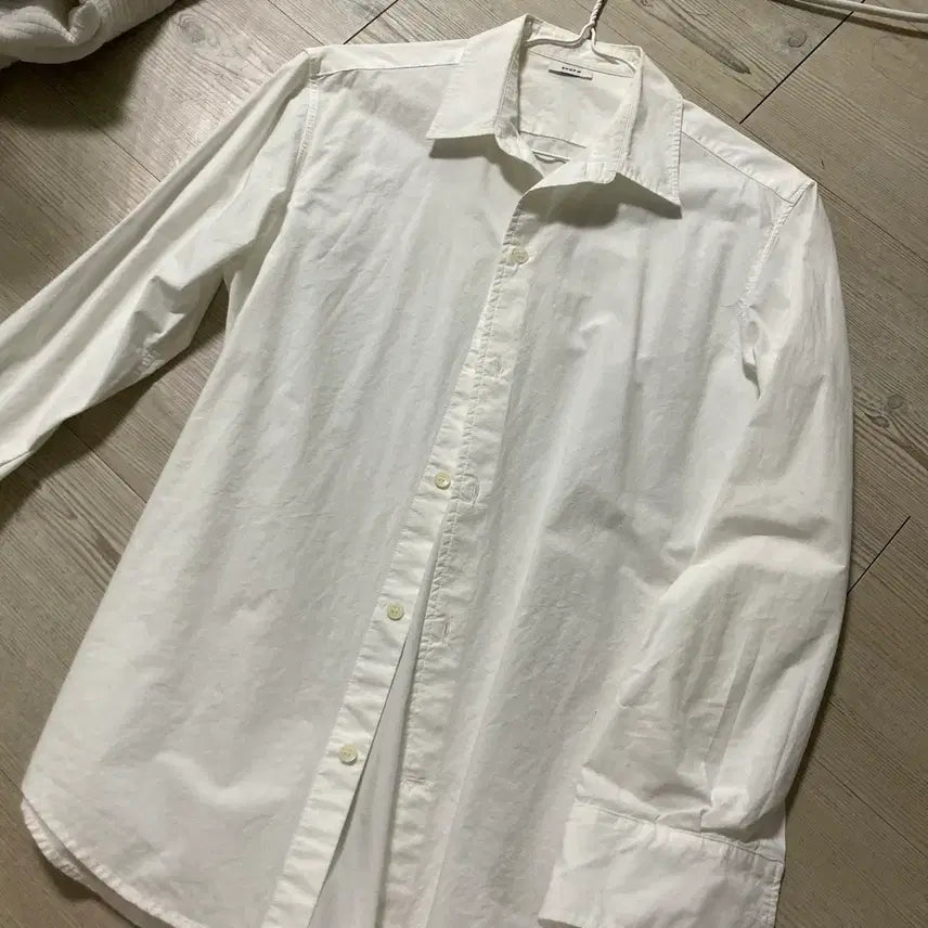 [BUNJANG] SHOPM White Shirt / SHOPM 셔츠 화이트 샵엠