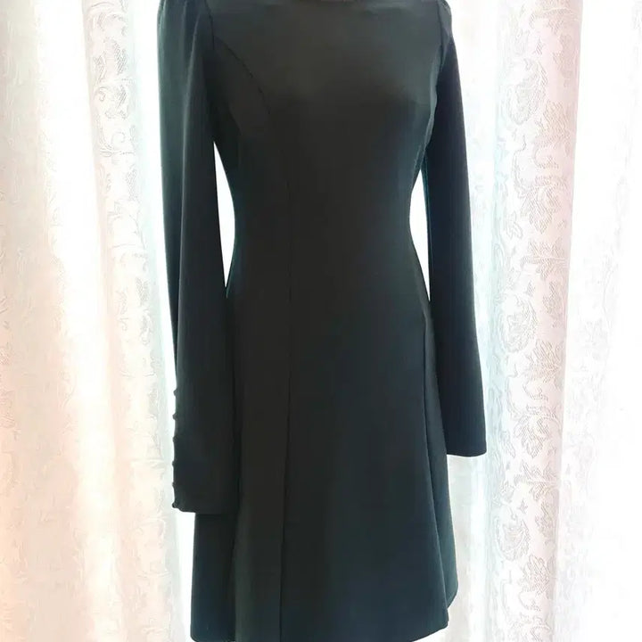 [BUNJANG] Zara Dark Green Skater Dress / Zara자라 다크그린 스케이트 원피스