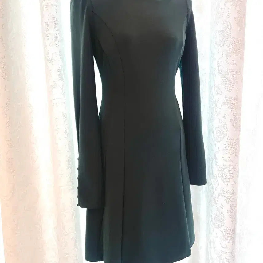 [BUNJANG] Zara Dark Green Skater Dress / Zara자라 다크그린 스케이트 원피스