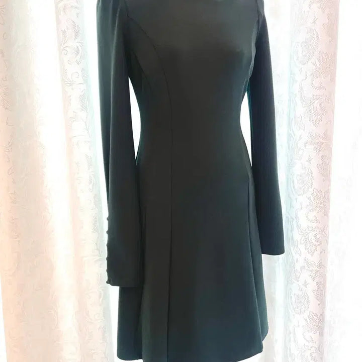 [BUNJANG] Zara Dark Green Skater Dress / Zara자라 다크그린 스케이트 원피스