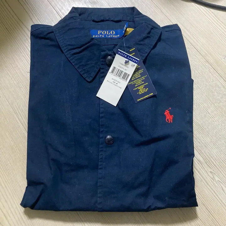 [BUNJANG] Polo Ralph Lauren Navy Coach Jacket M / 폴로 랄프로렌 네이비 코치 자켓 M
