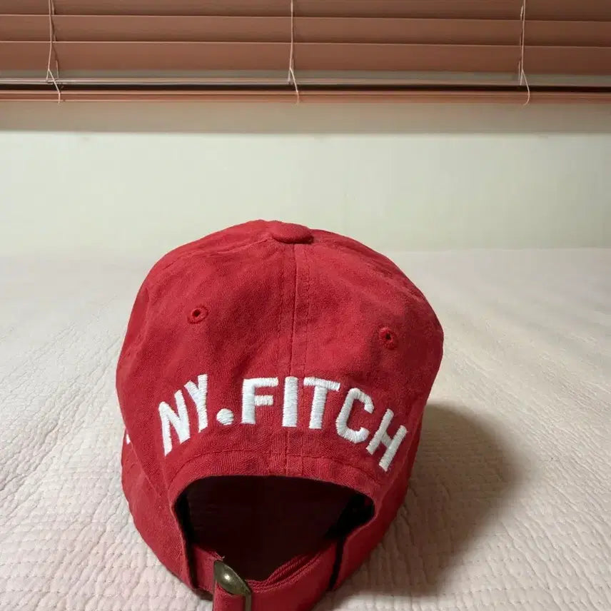 [BUNJANG] Vintage Red Ball Cap / 빈티지 볼캡 레드(새상품)
