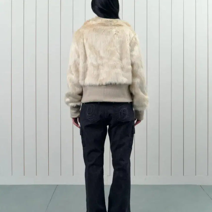 [BUNJANG] As On Faux Fur Jacket / 애즈온 퍼 자켓