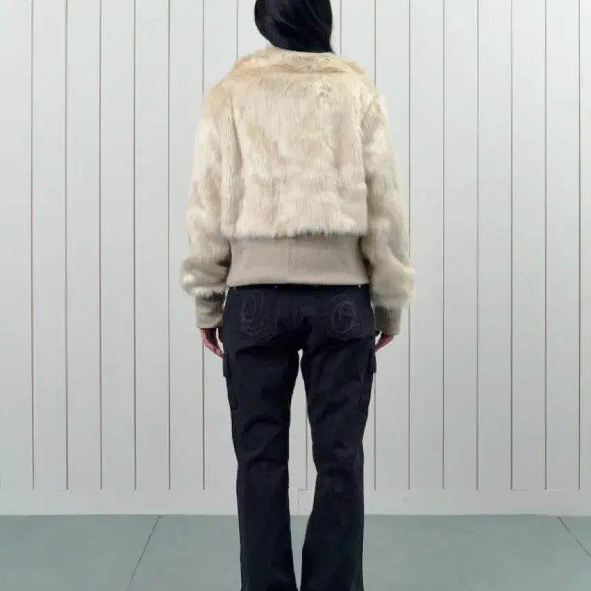 [BUNJANG] As On Faux Fur Jacket / 애즈온 퍼 자켓