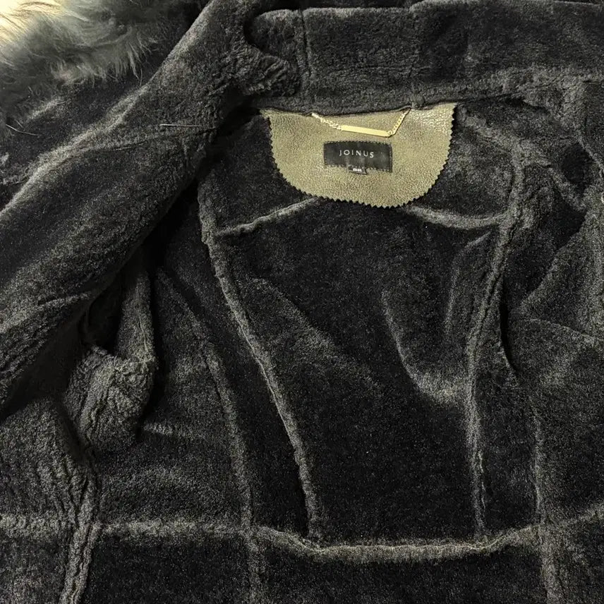 [BUNJANG] Joinus Raccoon Fur Mustang Coat / Joinus 조이너스 퍼 무스탕 코트 66 너구리털