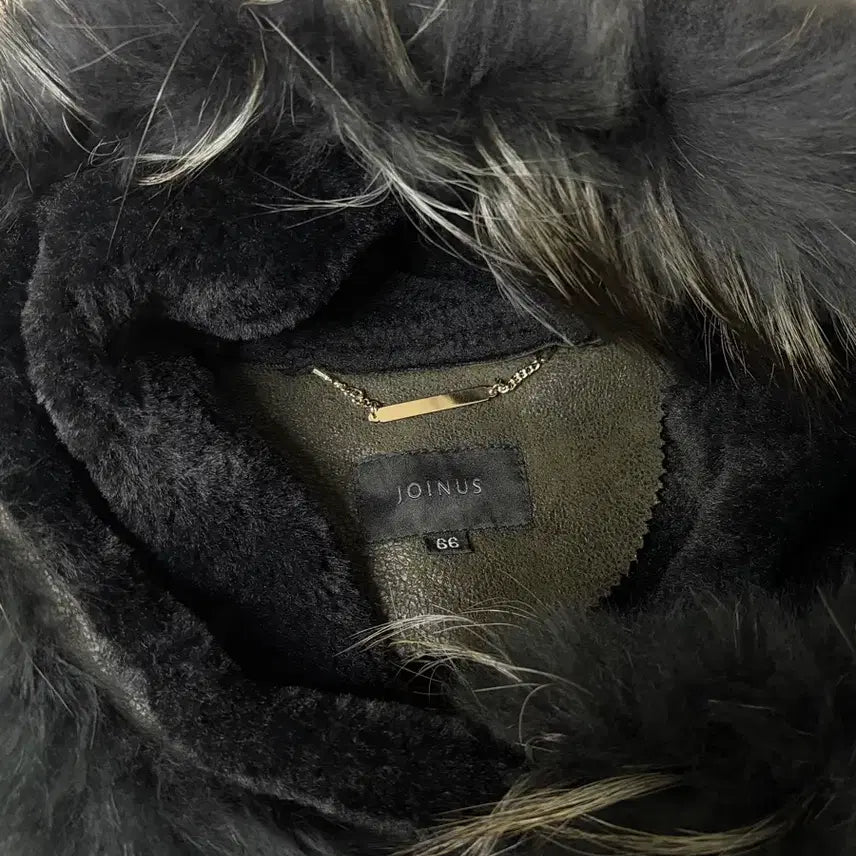 [BUNJANG] Joinus Raccoon Fur Mustang Coat / Joinus 조이너스 퍼 무스탕 코트 66 너구리털