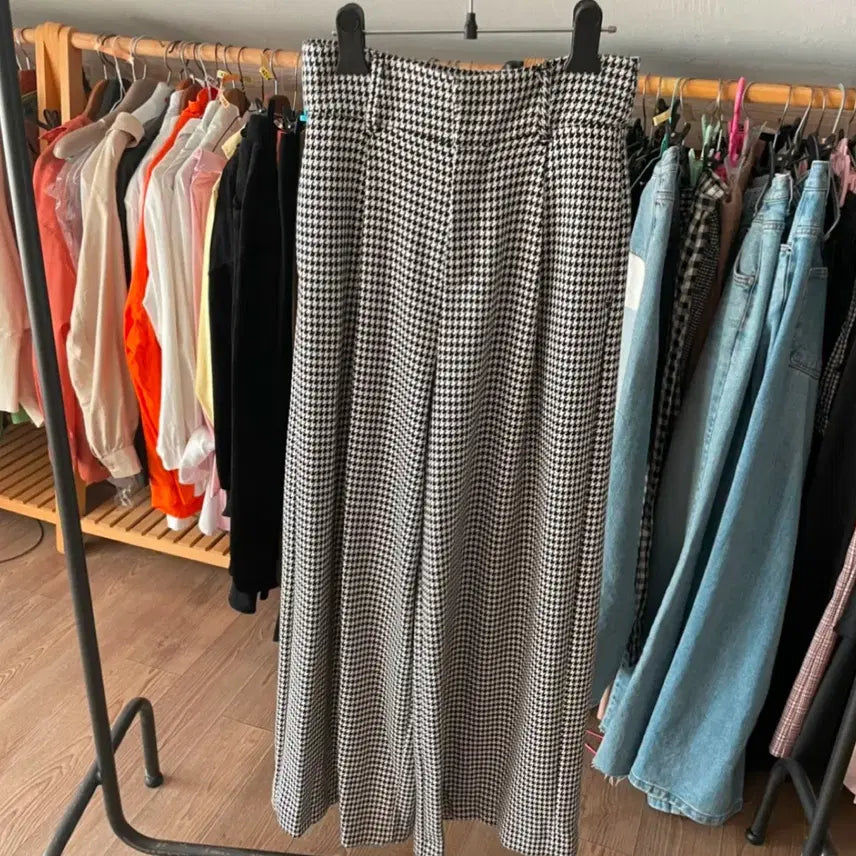 [BUNJANG] Zara Wide Leg Trousers / 자라와이드통바지강자매 드오브하나언니마리마켓 리본타이 황언니모코블링