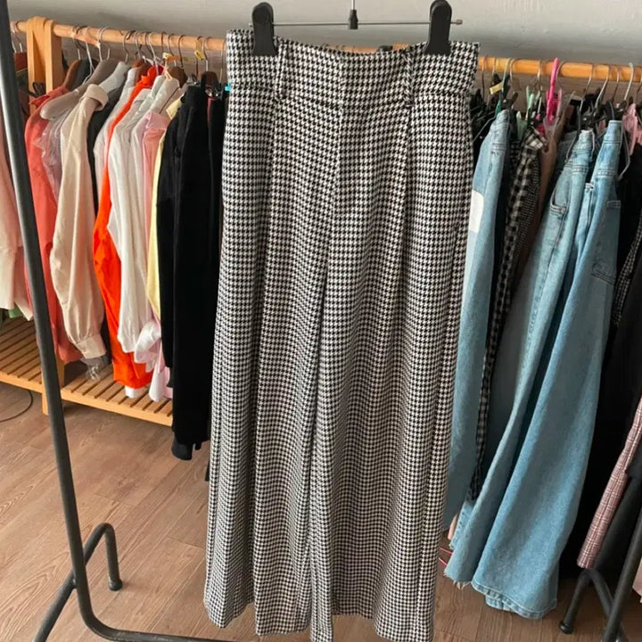 [BUNJANG] Zara Wide Leg Trousers / 자라와이드통바지강자매 드오브하나언니마리마켓 리본타이 황언니모코블링