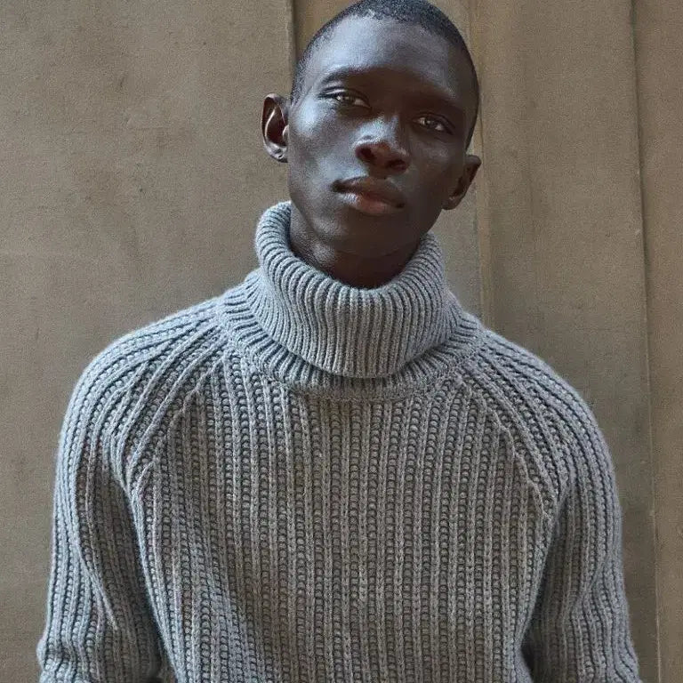[BUNJANG] Hugo Boss Virgin Wool Turtleneck Sweater / [XL] BOSS 매장 정품 휴고 보스 버진 울 터틀넥 폴라 니트 스웨터