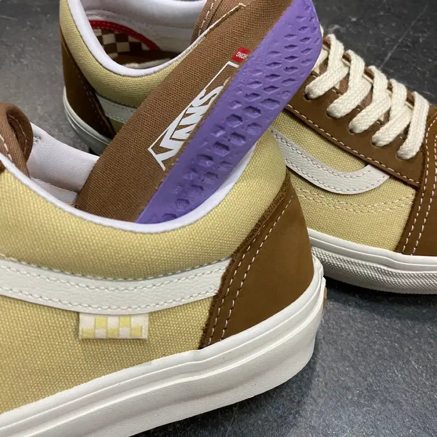 [BUNJANG] Vans Skate Old Skool Nubuck Canvas Brown Sneakers / (275) 반스 스케이트 올드스쿨 누벅 캔버스 브라운