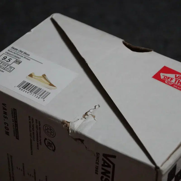 [BUNJANG] Vans Skate Old Skool Nubuck Canvas Brown Sneakers / (275) 반스 스케이트 올드스쿨 누벅 캔버스 브라운