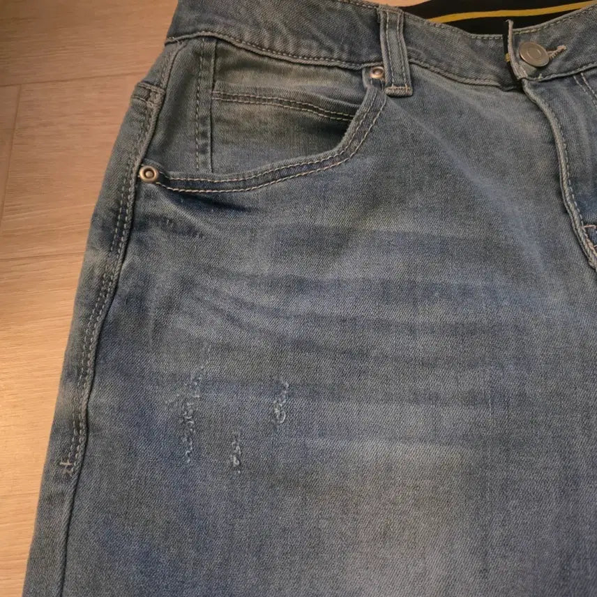 [BUNJANG] Comfortable Stretch Denim Jeans (Size 27) / 고급 멋스런 엄청편한 스판 면청바지 27, 최상