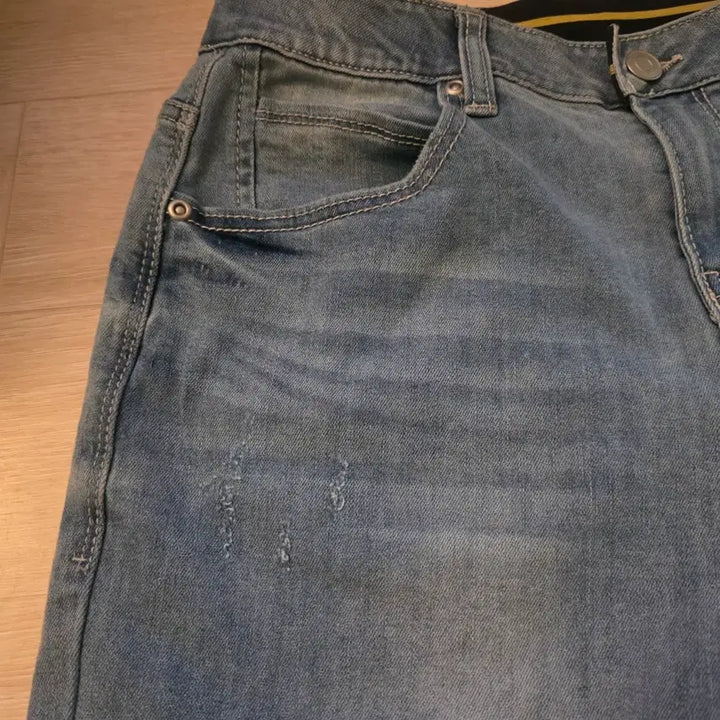 [BUNJANG] Comfortable Stretch Denim Jeans (Size 27) / 고급 멋스런 엄청편한 스판 면청바지 27, 최상