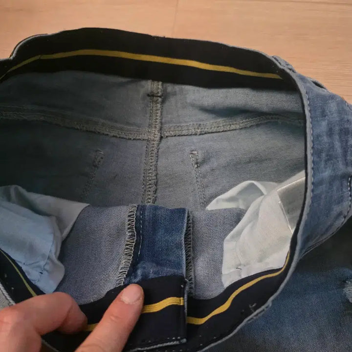 [BUNJANG] Comfortable Stretch Denim Jeans (Size 27) / 고급 멋스런 엄청편한 스판 면청바지 27, 최상