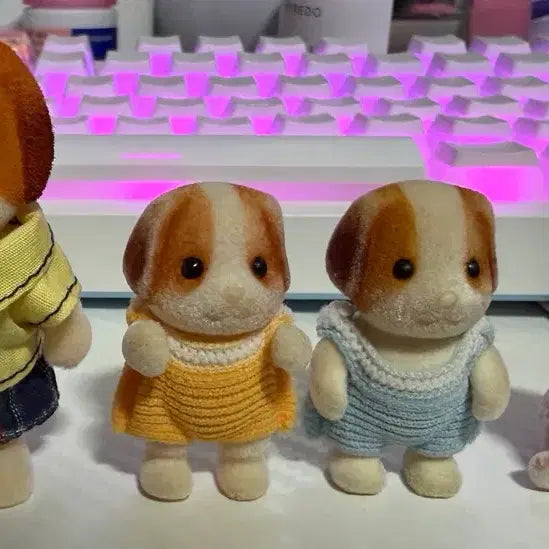 [BUNJANG] Old Sylvanian Families Knitting Collection / 올드 뜨개 실바니안 모음