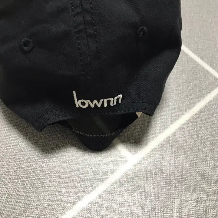 [BUNJANG] Lownn Black Plain Ball Cap Hat / Lownn 볼캡