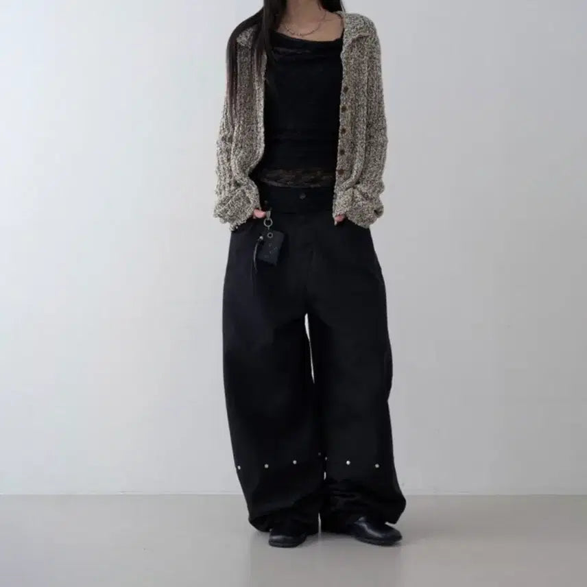 [BUNJANG] Rowere Bocashi Collar Cardigan / 로웨어 가디건