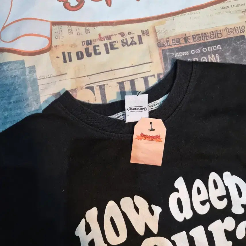 [BUNJANG] Love is True Short Sleeve T-shirt / 러브이즈트루 반팔