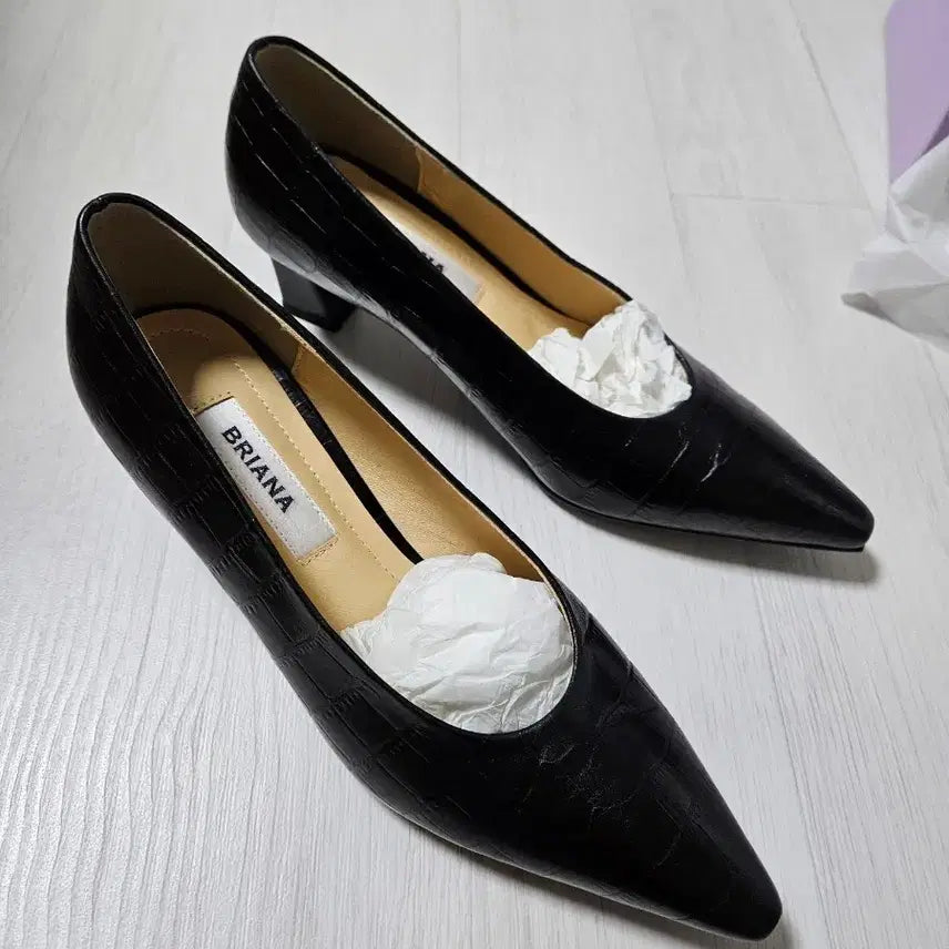 [BUNJANG] Handmade Leather Pumps 230mm / (새상품)천연소가죽 수제화 펌프스 블랙 230사이즈